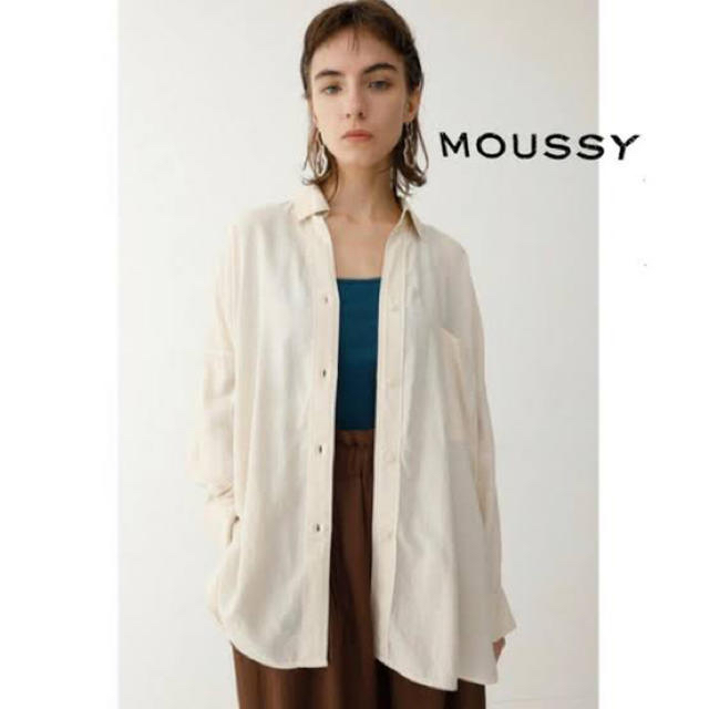 moussy(マウジー)の最終価格！9/30までの出品。moussy 大人気シャツ レディースのトップス(シャツ/ブラウス(長袖/七分))の商品写真