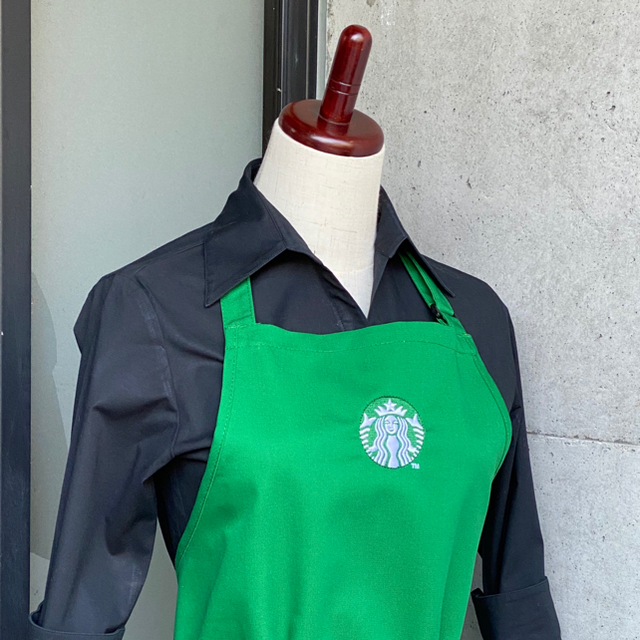 ハロウィン仮装　米Starbucks Coffee スタバ 本物エプロン新品!!