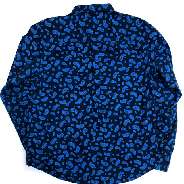 STUSSY(ステューシー)のSTUSSY 長袖　シャツ　ブルー メンズのトップス(シャツ)の商品写真