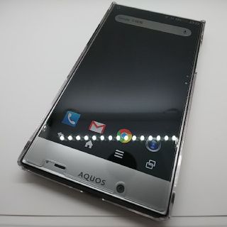 アクオス(AQUOS)の極上美品 AQUOS CRYSTAL X 402SH ブラック(スマートフォン本体)