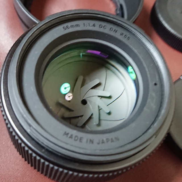 SIGMA(シグマ)のSigma 56mm f=1.4 dc dn Eマウント スマホ/家電/カメラのカメラ(レンズ(単焦点))の商品写真