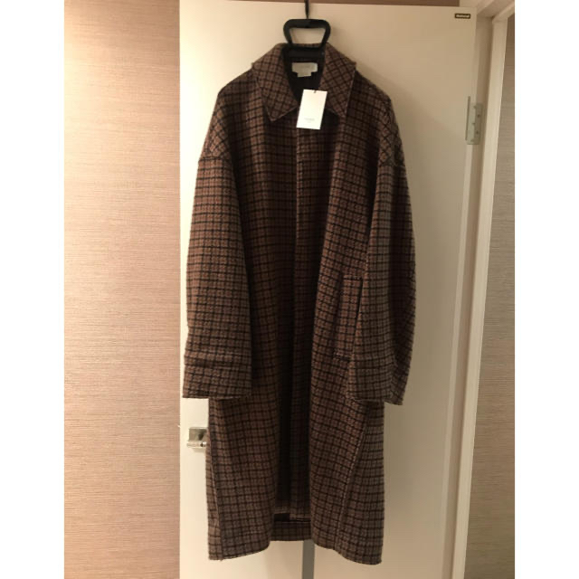 SUNSEA - 着画有 19AW YOKE DOUBLE JQUARD KNIT COATの通販 by instore_’s shop｜サン