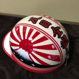 7色ラメ 反目全殺し 富士日章 コルク半 ヘルメット(ヘルメット/シールド)
