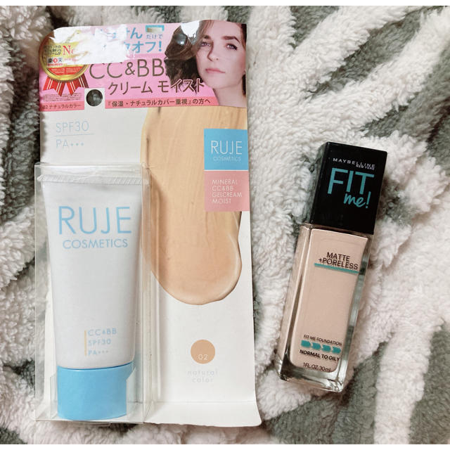 MAYBELLINE(メイベリン)のBBクリームセット　FITme コスメ/美容のベースメイク/化粧品(BBクリーム)の商品写真