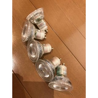 イケア(IKEA)のLED電球　GU10口金  IKEA 5個セット　電球色(その他)