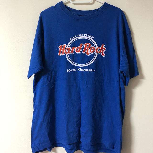 ROCK HARD(ロックハード)のハードロック Tシャツ 青  メンズのトップス(Tシャツ/カットソー(半袖/袖なし))の商品写真