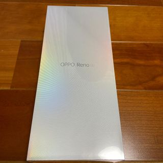 アンドロイド(ANDROID)の【新品・未使用品】OPPO Reno A 128GB ブラック(スマートフォン本体)