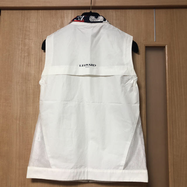 美品 レオナール スポーツ ベスト ゴルフ-