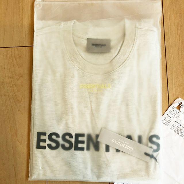 ESSENTIALS 20SS ロゴTシャツ グレー M