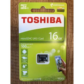 トウシバ(東芝)のmicroSDカード 16GB 東芝TOSHIBA(PC周辺機器)