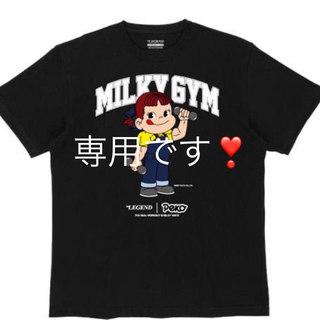 ペコちゃん　ダンベルトレーニングペコちゃん　Tシャツ　2枚　黒(Tシャツ/カットソー(半袖/袖なし))
