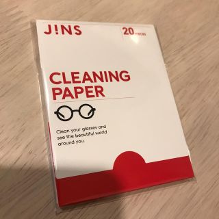 ジンズ(JINS)のJiNS クリーニングペーパー(その他)