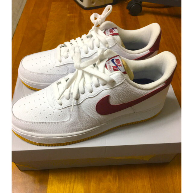 【新品】27.5㎝ AIR FORCE 1 ‘07 white/team red