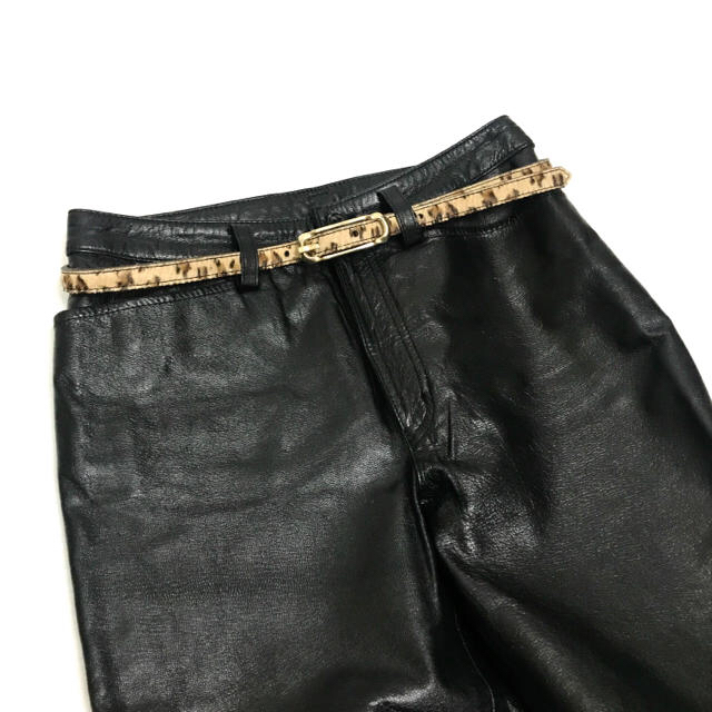 ITALY MADE “HARAKO” Leather Belt  W68-84 メンズのファッション小物(ベルト)の商品写真