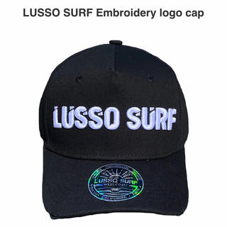 ディースクエアード(DSQUARED2)の西海岸系☆LUSSO SURF 刺繍ロゴ　キャップ　帽子　RVCA(キャップ)