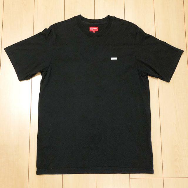 Supreme 18FW Reflective Small Box Tee 黒