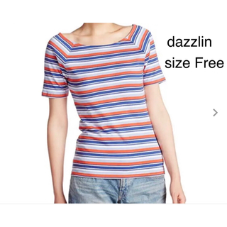ダズリン(dazzlin)のdazzlin  ダズリン　ボーダーTシャツ(Tシャツ(半袖/袖なし))