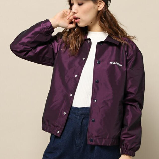 STUSSY stussywomen コーチジャケットの通販 by martin's shop｜ステューシーならラクマ