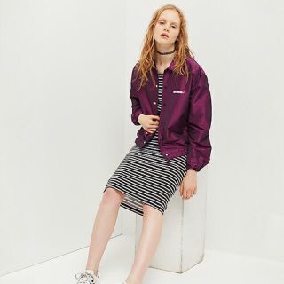 ステューシー(STUSSY)のstussywomen コーチジャケット(ナイロンジャケット)