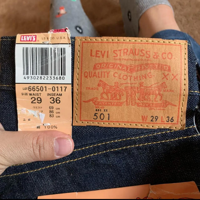 LEVI'S 66501 新品未使用 サイズ29 2