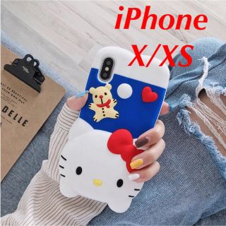 ハローキティ(ハローキティ)の★値下げしました★サンリオ ハローキティ iPhoneX/XSケース(iPhoneケース)