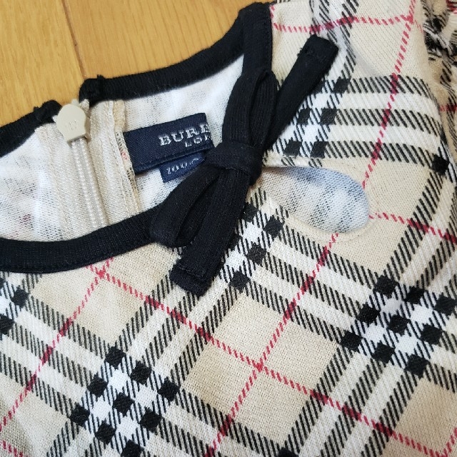 BURBERRY(バーバリー)のバーバリー　ノバチェック　ワンピース　100 キッズ/ベビー/マタニティのキッズ服女の子用(90cm~)(ワンピース)の商品写真