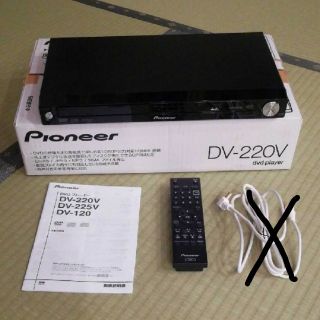パイオニア(Pioneer)のパイオニア Pioneer DVDプレーヤー DV-220V(DVDプレーヤー)