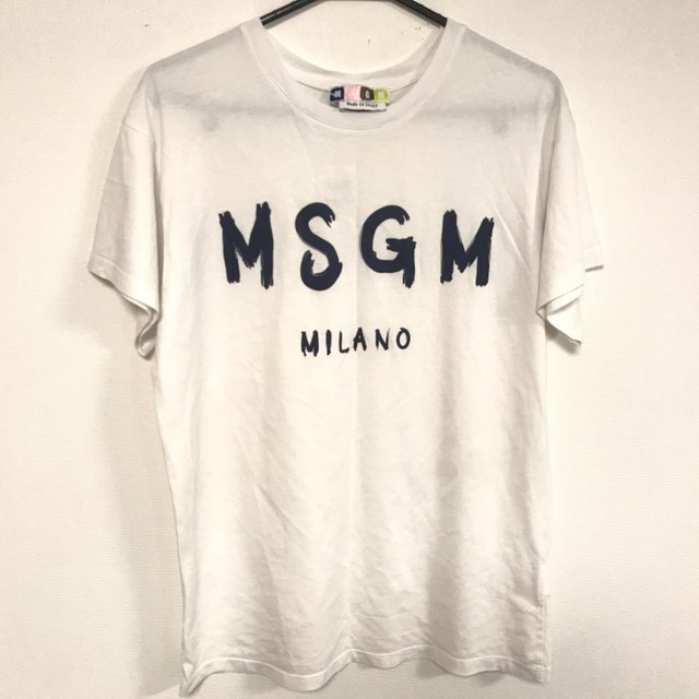 MSGM(エムエスジイエム)のエムエスジィエム 半袖Tシャツ サイズS レディースのトップス(Tシャツ(半袖/袖なし))の商品写真