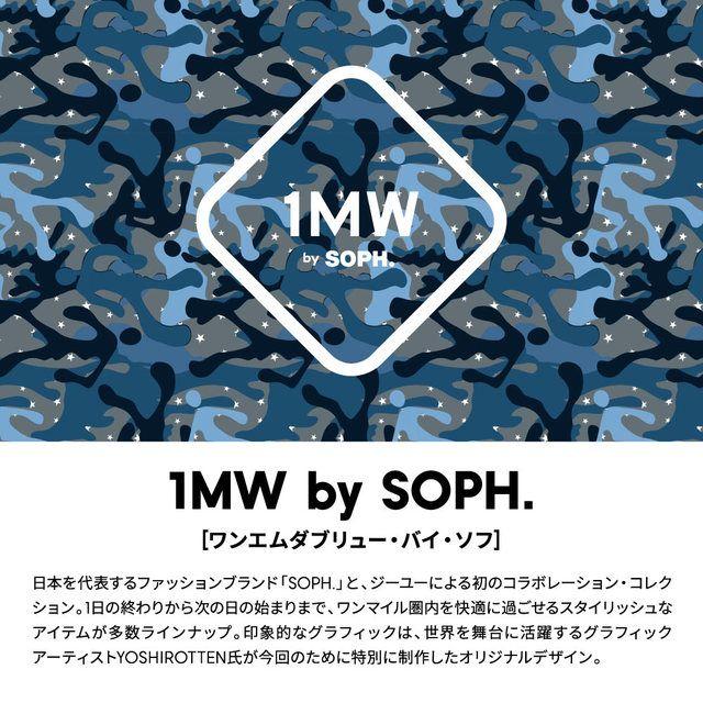 SOPH(ソフ)の【未使用】1MW by SOPH. ルームウェア上下セット Lサイズ(迷彩) メンズのトップス(Tシャツ/カットソー(半袖/袖なし))の商品写真