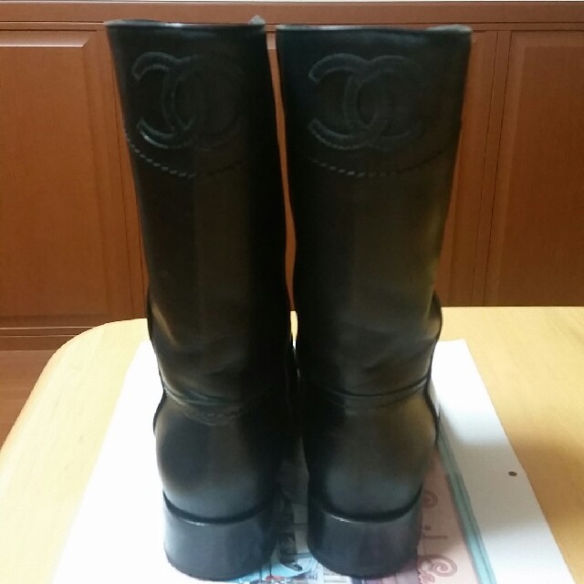 値下げ】 CHANEL - 美品 シャネルブーツ ココマーク 23cm 36C