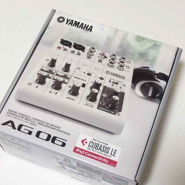 新品 未開封 YAMAHA AG06 オーディオインターフェース 新入荷 kstar.com.pl
