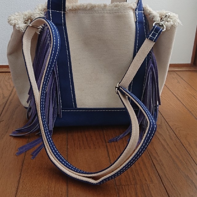 ayako bag トートバッグ　【Ssize】ネイビー レディースのバッグ(トートバッグ)の商品写真