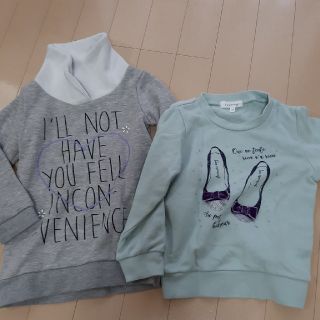 女の子トレーナー　100センチ(Tシャツ/カットソー)