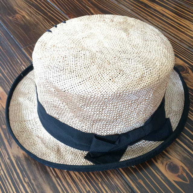 Maison de Reefur(メゾンドリーファー)のリーファー♡カンカン帽 レディースの帽子(麦わら帽子/ストローハット)の商品写真