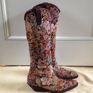 Kalliste ゴブラン織りウエスタン(ブーツ)