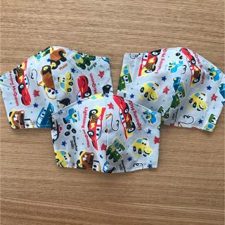 ♡アクアブルーモンキー様専用♡ 幼児向け☆インナーマスク　3枚(外出用品)