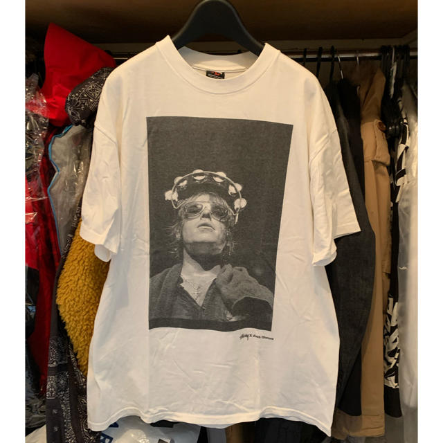 STUSSY(ステューシー)のstussy × Josh Cheuse Lサイズ　Tシャツ ステューシー メンズのトップス(Tシャツ/カットソー(半袖/袖なし))の商品写真