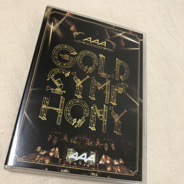AAA(トリプルエー)のAAA　ARENA　TOUR　2014　-Gold　Symphony- DVD エンタメ/ホビーのDVD/ブルーレイ(ミュージック)の商品写真
