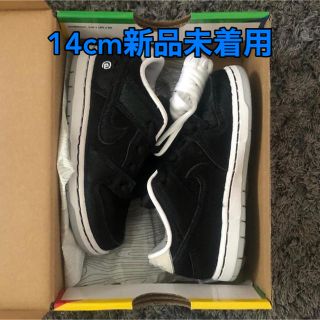 ナイキ(NIKE)の【14cm 新品未着用】nike sb dunk td ベアブリック (スニーカー)