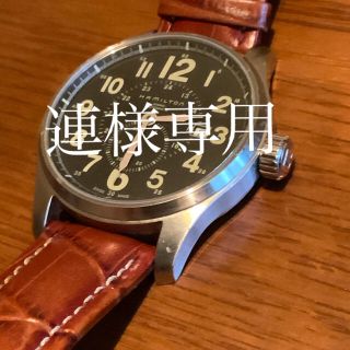 ハミルトン(Hamilton)のハミルトン　カーキフィールドオフィサーオート　44mm(腕時計(アナログ))