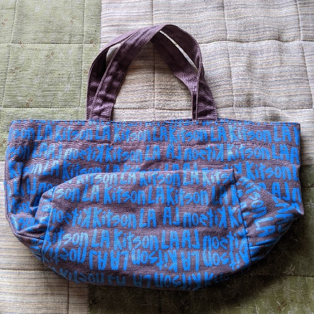 KITSON(キットソン)のキットソン青のロゴのミニバッグ レディースのバッグ(トートバッグ)の商品写真