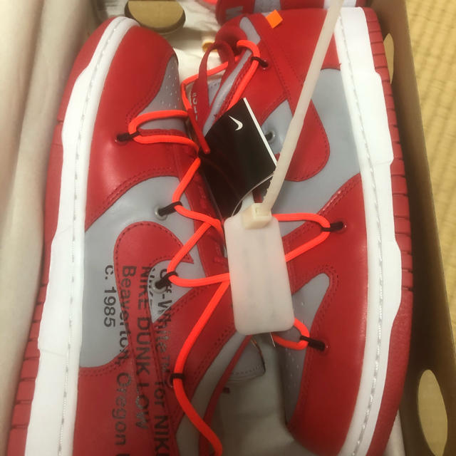 NIKE × OFF-WHITE ナイキ オフホワイト DUNK LOW