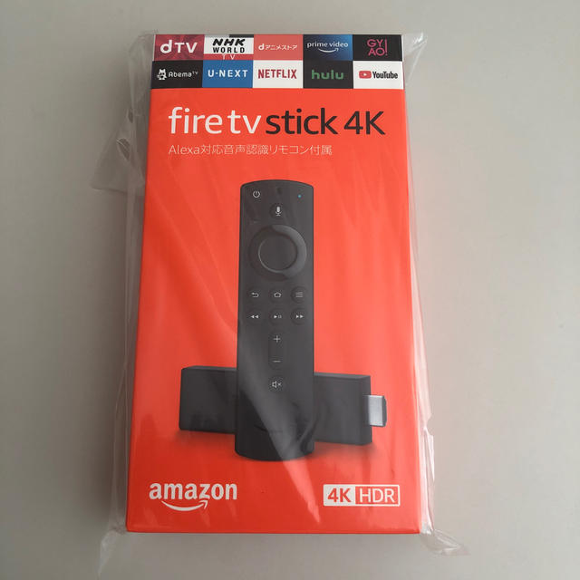 新品 Fire TV Stick 4K - Alexa対応音声認識リモコン付属 スマホ/家電/カメラのテレビ/映像機器(その他)の商品写真