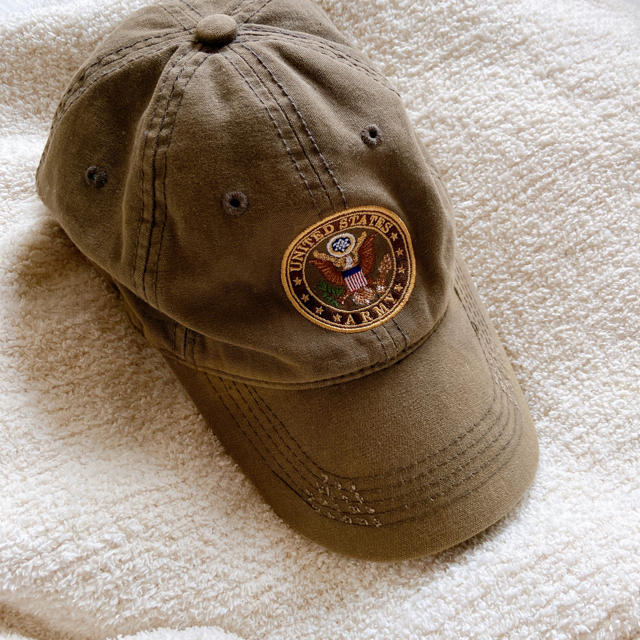 BEAMS BOY(ビームスボーイ)の軍物　キャップ　古着 メンズの帽子(キャップ)の商品写真