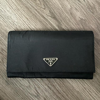 プラダ(PRADA)のPRADA ブラック　長財布(財布)