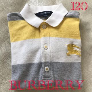 バーバリー(BURBERRY)のバーバリー✩半袖ポロシャツ120✩格安！！(Tシャツ/カットソー)