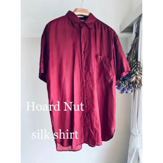 Hoard Nut/イタリア製シルクシャツ(シャツ)