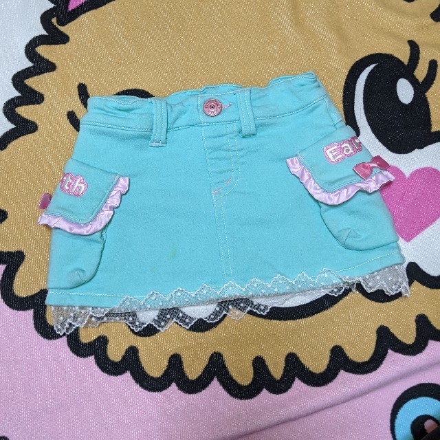 EARTHMAGIC(アースマジック)の⑤スカパン キッズ/ベビー/マタニティのキッズ服女の子用(90cm~)(スカート)の商品写真