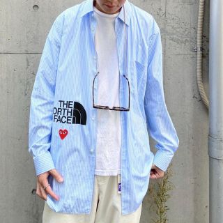 コムデギャルソン(COMME des GARCONS)の【Mサイズ 新品未開封】the north face x cdg play(シャツ)