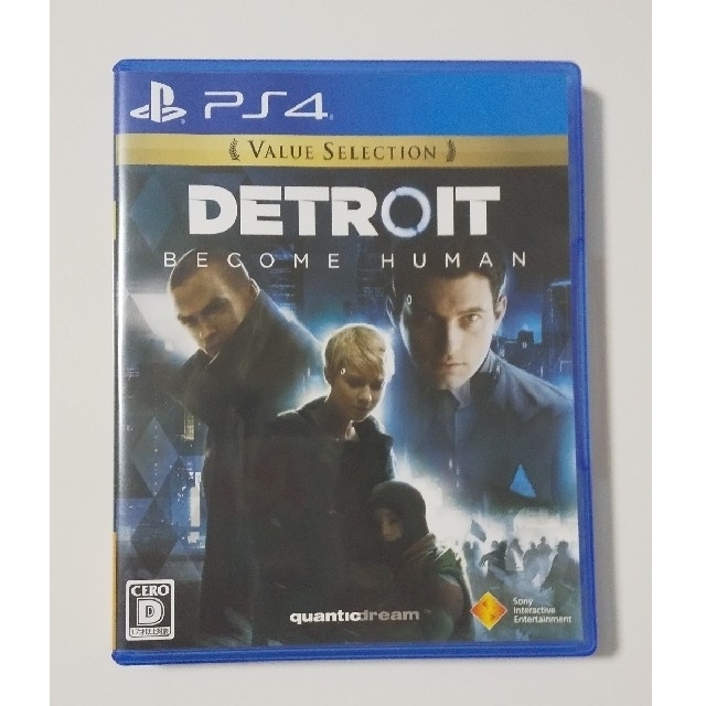 PlayStation4(プレイステーション4)のDetroit Become Human デトロイト ビカム ヒューマン エンタメ/ホビーのゲームソフト/ゲーム機本体(家庭用ゲームソフト)の商品写真